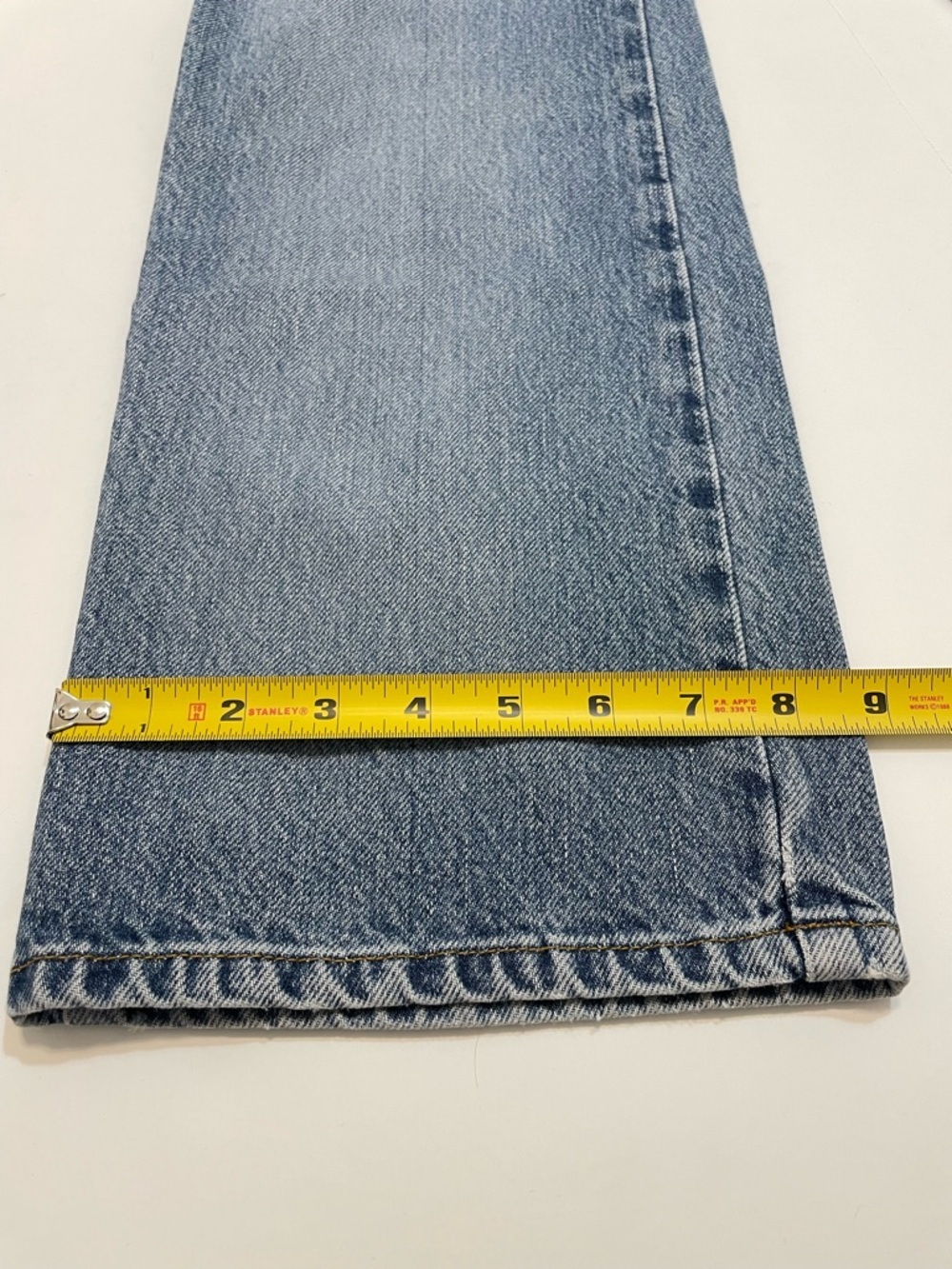 Express Jeans Women’s Boot Cut Light Blue Wash Jeans Size 10 - Picture 5 of 14